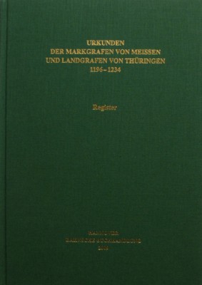 Codex diplomaticus Saxoniae, Registerband A I 3